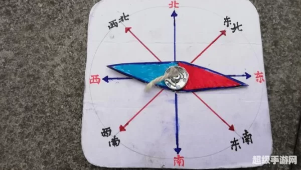 指南针上月球